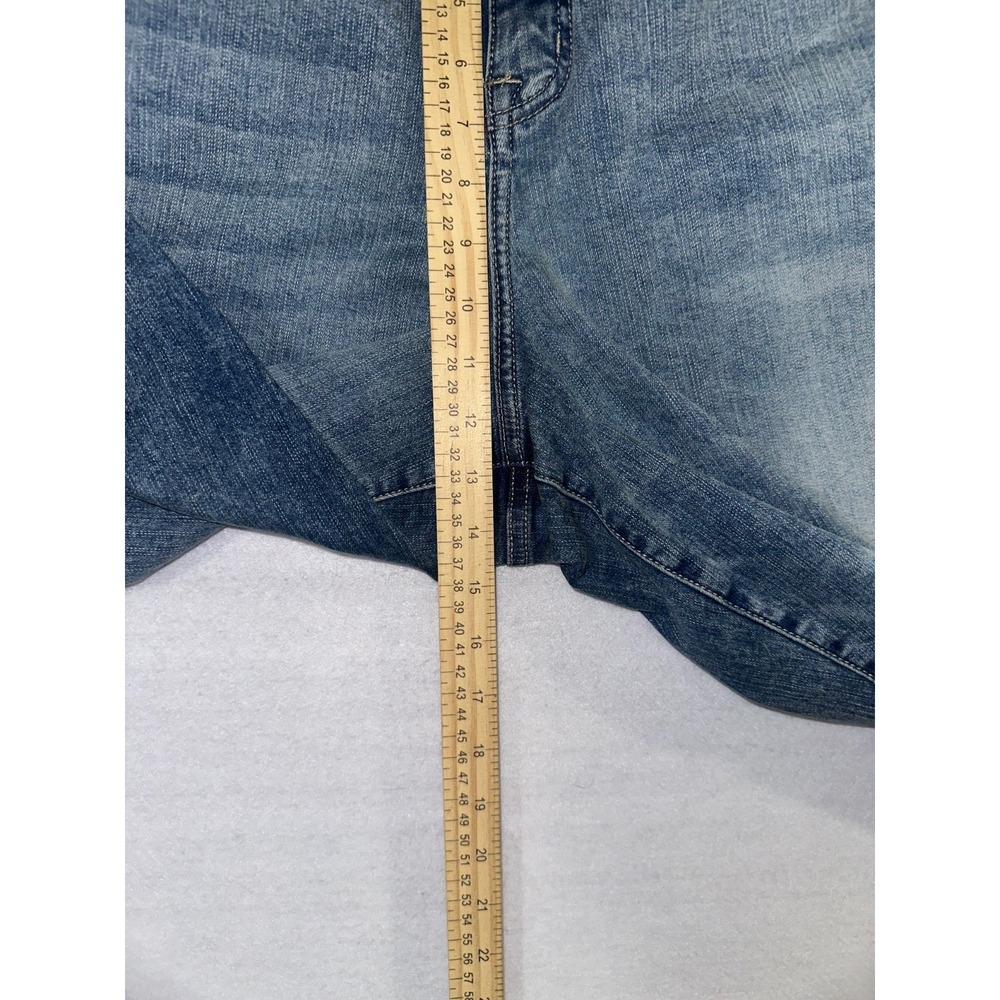 Torrid Crop Boyfriend Vintage Stretch Mid Rise Women's Distressed Jeans Size 26 - Picture 4 of 9